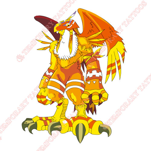 Digital Monsters Customize Temporary Tattoos Stickers NO.3525